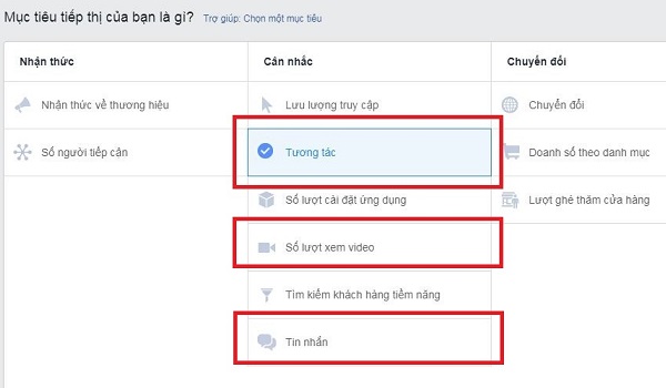 91028ee1-chay-quang-cao-facebook-ads-2 Thiết lập mục tiêu chiến dịch Facebook Ads phù hợp